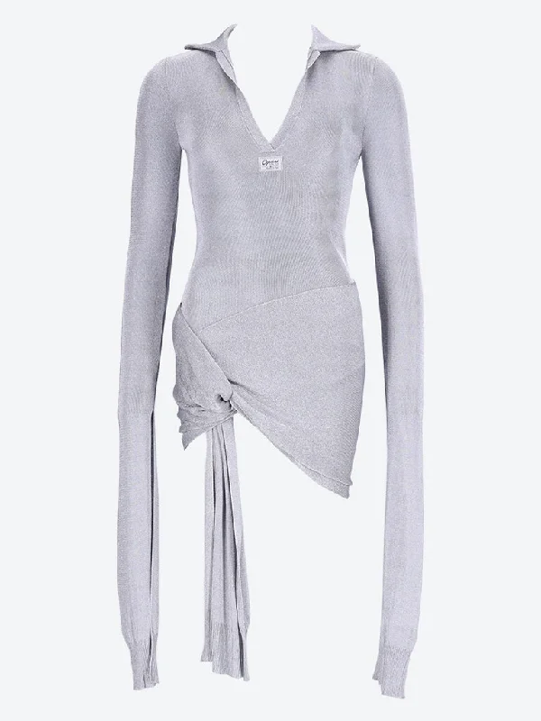 Price Smash Knotted sleeved dress