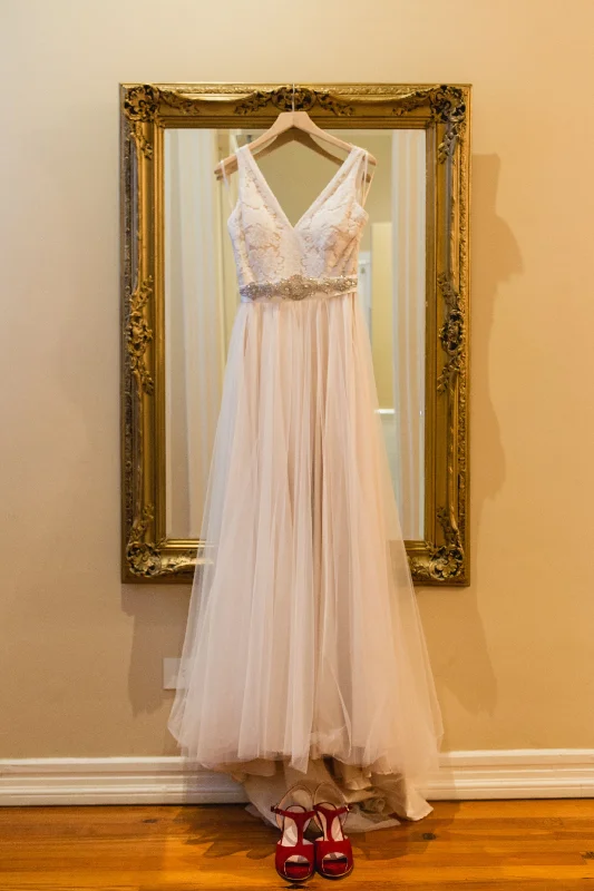 One-DAY Sale BHLDN Tasmin Gown Ivory
