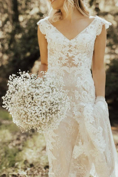Super Sale BHLDN Whispers & Echoes Milano Gown