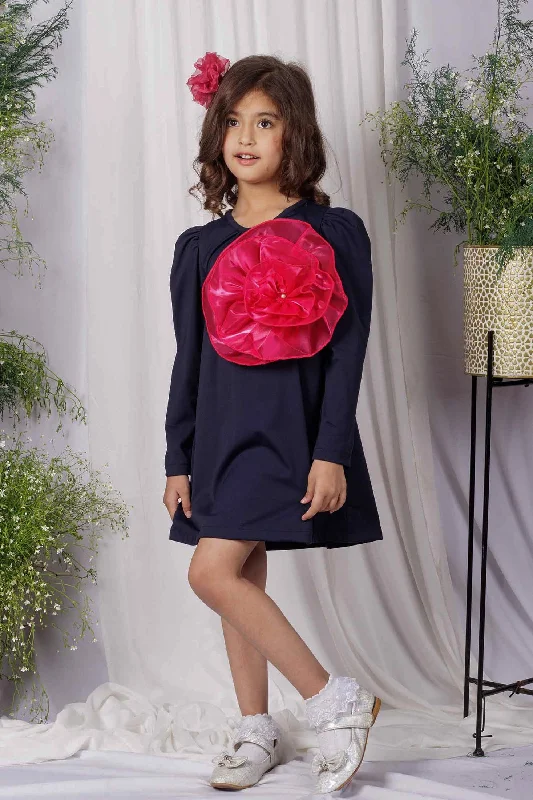 Instant Discount Grand Rosette Dress