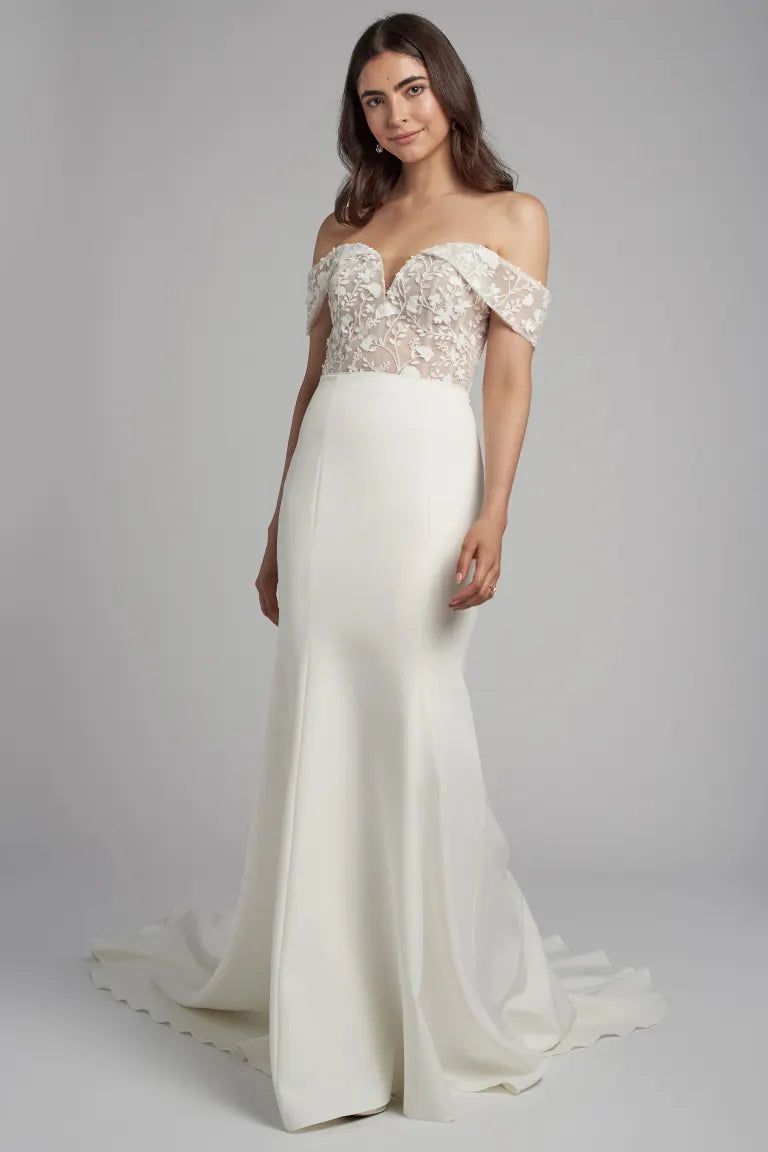 Fantastic Deals Jenny Yoo Angelica Gown Ivory 0080884869