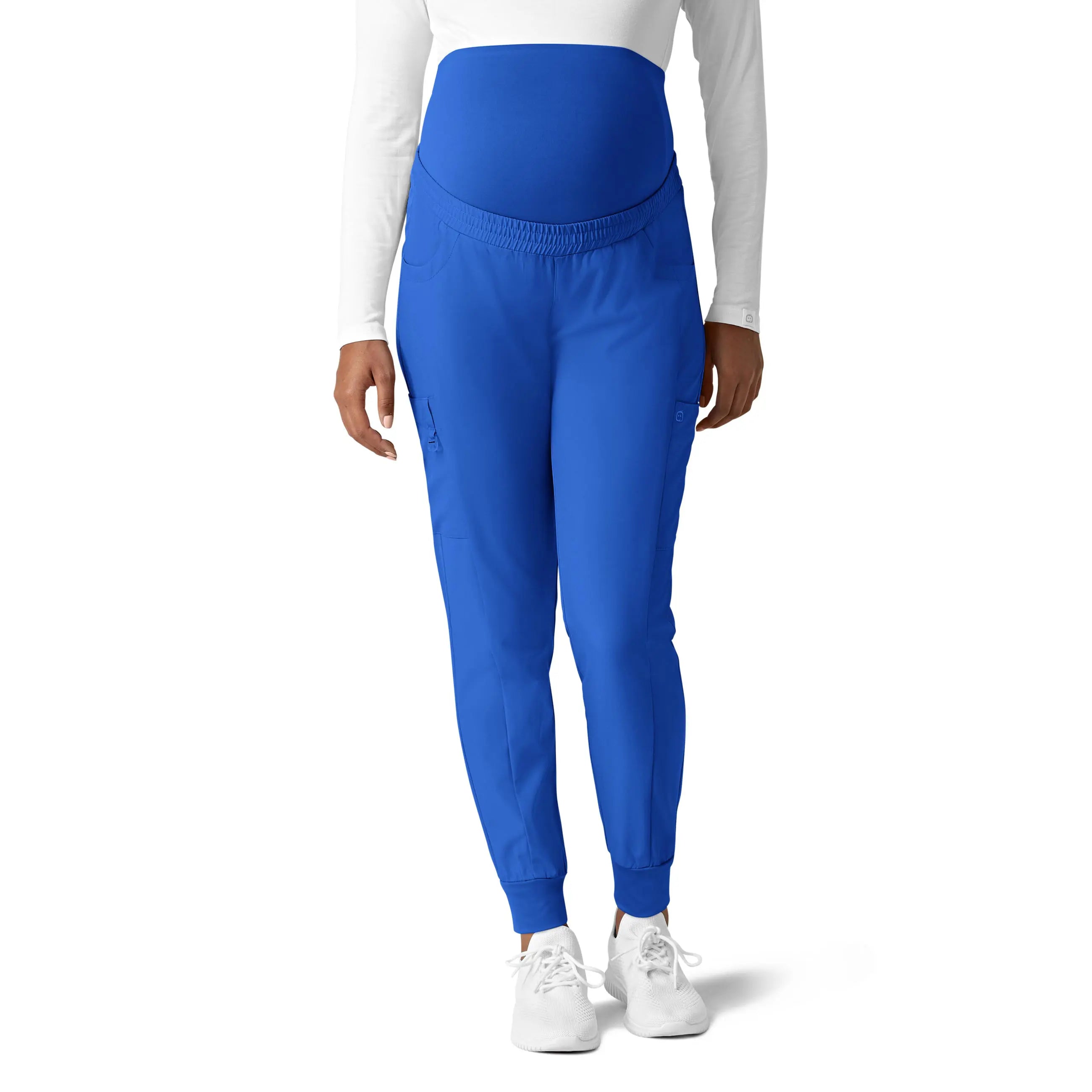 Wink Maternity Jogger Scrub Pant - Royal Blue