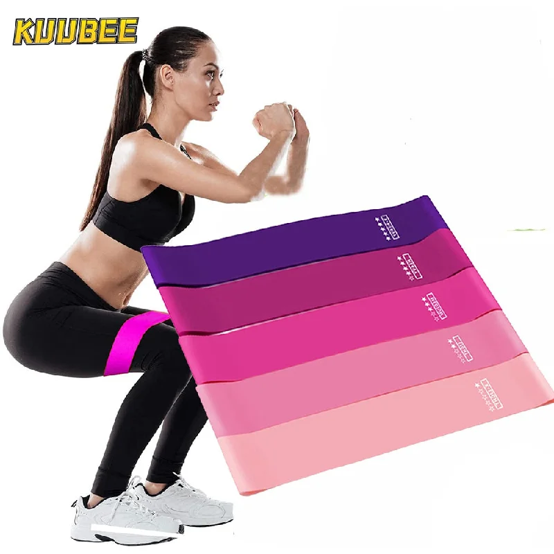 5pcs Resistance Bands Gym Strength Training Fitness Equipment Expander Yoga Rubber band