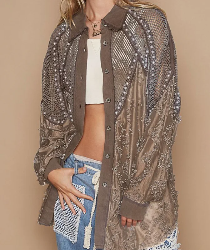 Limited Time Discount Rustic Pearls Top