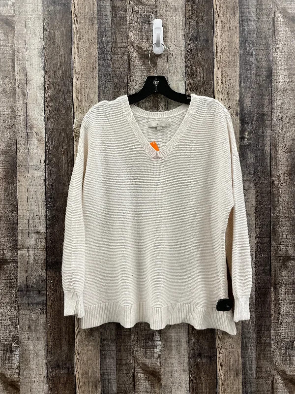 Exclusive Savings Beige Sweater Loft, Size Petite   Xl