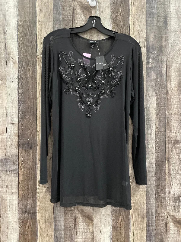 Special Discount Black Top Long Sleeve Torrid, Size 2x