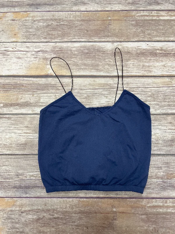 Doorbuster Deal Blue Top Sleeveless Free People, Size M