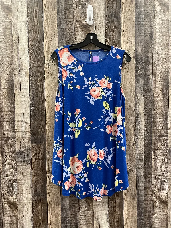 Blue Tunic Sleeveless Bellamie, Size Xl