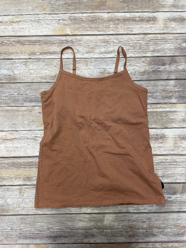 Brown Top Cami Duluth Trading, Size Xl