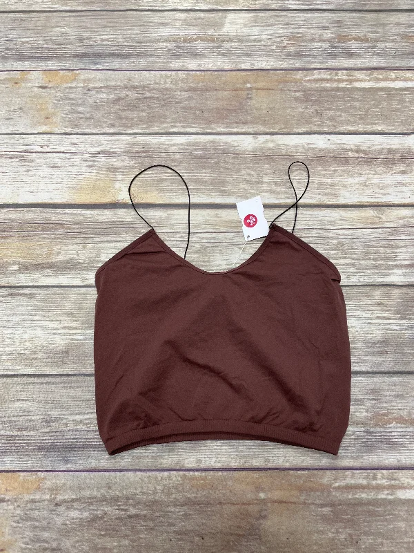 Holiday Sale Brown Top Sleeveless Free People, Size M