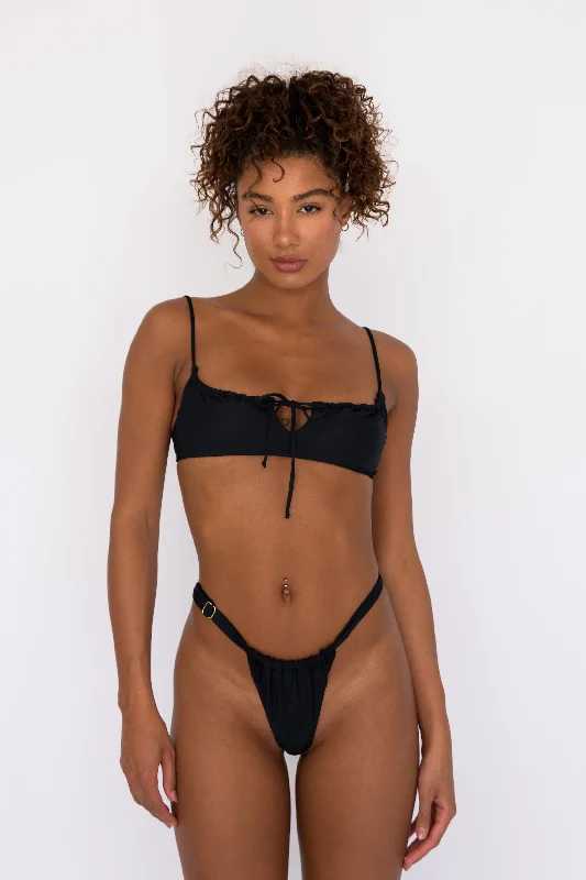 Exclusive Online Offer Demi Top - Black