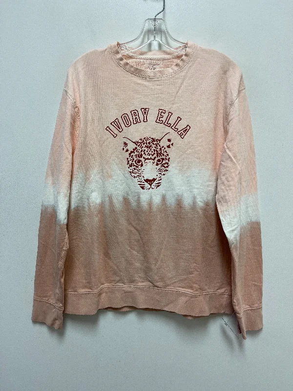 Pink Sweatshirt Collar Ivory Ella, Size M