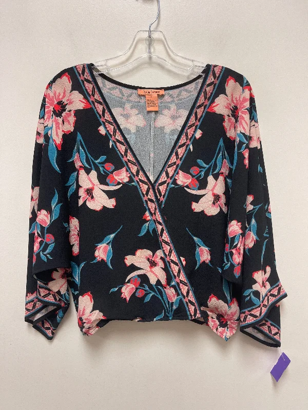 Members Only Top Long Sleeve By Flying Tomato  Size: L